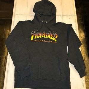 Thrasher Hoodie Black Classic